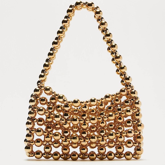 NWT🟡🟡🟡⭐️Gold Bauble Bag🌟🟡🟡🟡 - Picture 8 of 8